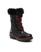 Kimberfeel Ghete zapada dama - Piele ecologica - Negru - 1