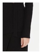 Kontatto Cardigan dama - Negru - 35% poliamida - 30% viscoza - 30% lana - 5% casmir - OS
