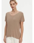 Kontatto Pulover dama - 305341006 - Viscoza - One Size INTL - Maro