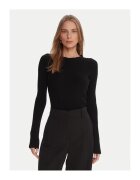 Kontatto Pulover dama - Negru - 63% viscoza - 37% poliamida -