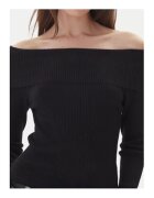 Kontatto Pulover Dama - Negru - 63% viscoza - 37% poliamida - OS