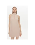 Kontatto Rochie dama - 304172779 - Poliester - Bej - Bej