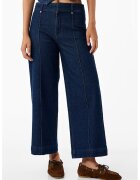 KOTON Blugi drepti crop - Bleumarin