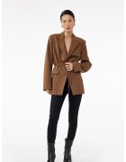 KOTON Blugi skinny cu talie inalta - Negru