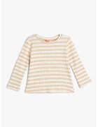 KOTON Bluza cu model cu striatii si dungi - Alb/Bej