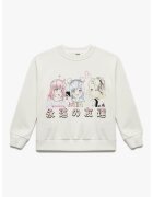KOTON Bluza de trening cu decolteu la baza gatului si design grafic - Alb