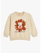 KOTON Bluza de trening cu imprimeu grafic - Bej