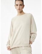 KOTON Bluza lejera de trening cu maneci raglan - Bej deschis