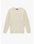KOTON Bluza regular fit de trening cu striatii - Crem