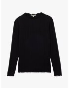 KOTON Bluza striata slim fit - Negru