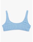 KOTON Bustiera de baie texturata - Albastru pastel