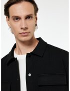 KOTON Camasa regular-fit cu buzunare pe piept - Negru