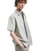 KOTON Camasa regular fit de bumbac - Gri deschis