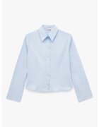 KOTON Camasa slim-fit cu guler ascutit - Albastru pastel