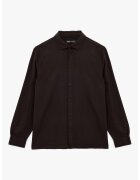 KOTON Camasa uni de bumbac - Negru stins