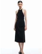 KOTON Fusta midi din neopren - Negru