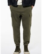 KOTON Pantaloni cargo din amestec de bumbac cu snur - Kaki