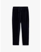 KOTON Pantaloni conici din amestec de bumbac - Albastru ultramarin