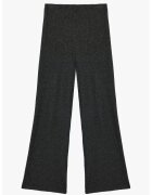 KOTON Pantaloni cu croiala ampla si talie inalta - Negru stins