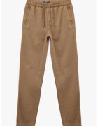 KOTON Pantaloni cu talie medie si snur de ajustare - Caramel