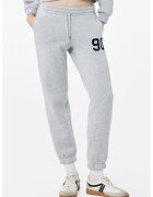 KOTON Pantaloni de trening cu doua buzunare - Gri deschis melange