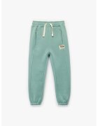KOTON Pantaloni de trening cu model uni - Verde feriga