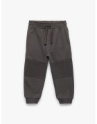 KOTON Pantaloni de trening din bumbac cu model uni - Gri antracit