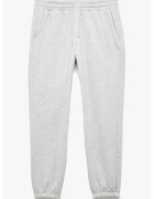 KOTON Pantaloni din amestec de bumbac cu snururi - Gri deschis melange