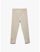 KOTON Pantaloni din amestec de bumbac cu talie elastica - Maro nisip