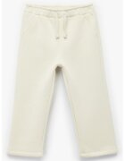 KOTON Pantaloni drepti cu snur - Bej deschis