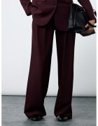 KOTON Pantaloni eleganti evazati - Visiniu