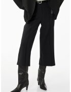KOTON Pantaloni evazati cu o curea - Negru