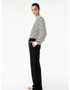 KOTON Pantaloni relaxed fit cu snur pentru ajustare - Negru