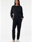 KOTON Pantaloni relaxed fit din amestec de modal - Negru