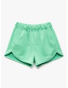 KOTON Pantaloni scurti cu model uni si snururi de ajustare - Mint