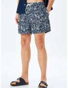 KOTON Pantaloni scurti de baie cu imprimeu acvatic - Alb/Bleumarin