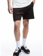 KOTON Pantaloni scurti din amestec de bumbac cu snur - Maro inchis