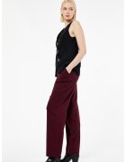 KOTON Pantaloni uni cu buzunare - Violet pruna
