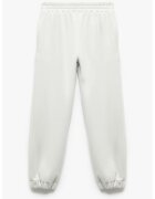 KOTON Pantaloni uni de trening cu snur - Gri deschis melange