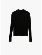 KOTON Pulover slim fit striat - Negru