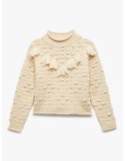 KOTON Pulover texturat cu canafi - Bej