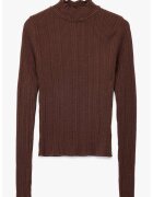 KOTON Pulover uni slim fit - Maro inchis