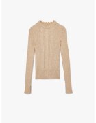 KOTON Pulover uni slim fit tricotat - Bej