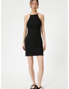 KOTON Rochie mini cu decolteu halter - Negru