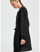 KOTON Rochie mini lejera cu volane - Negru