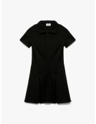 KOTON Rochie polo cu maneci scurte - Negru