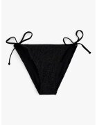 KOTON Slip cu insertii stralucitoare - Negru