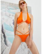 KOTON Slip cu talie joasa - Portocaliu mandarina