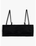 KOTON Sutien de baie bandeau cu bretele detasabile - Negru