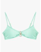 KOTON Sutien de baie stralucitor - Auriu/Verde menta